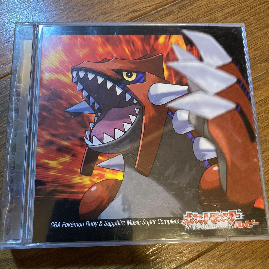 Pokemon Ruby Sapphire Music Super Complete Soundtrack CD GBA Nintendo 2003