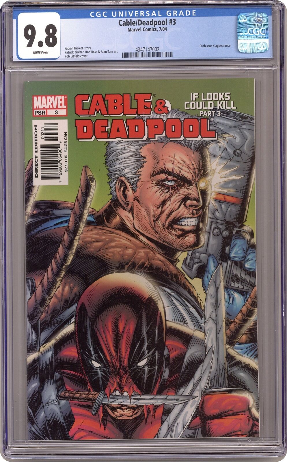 Cable and Deadpool #3 CGC 9.8 2004 4347147002