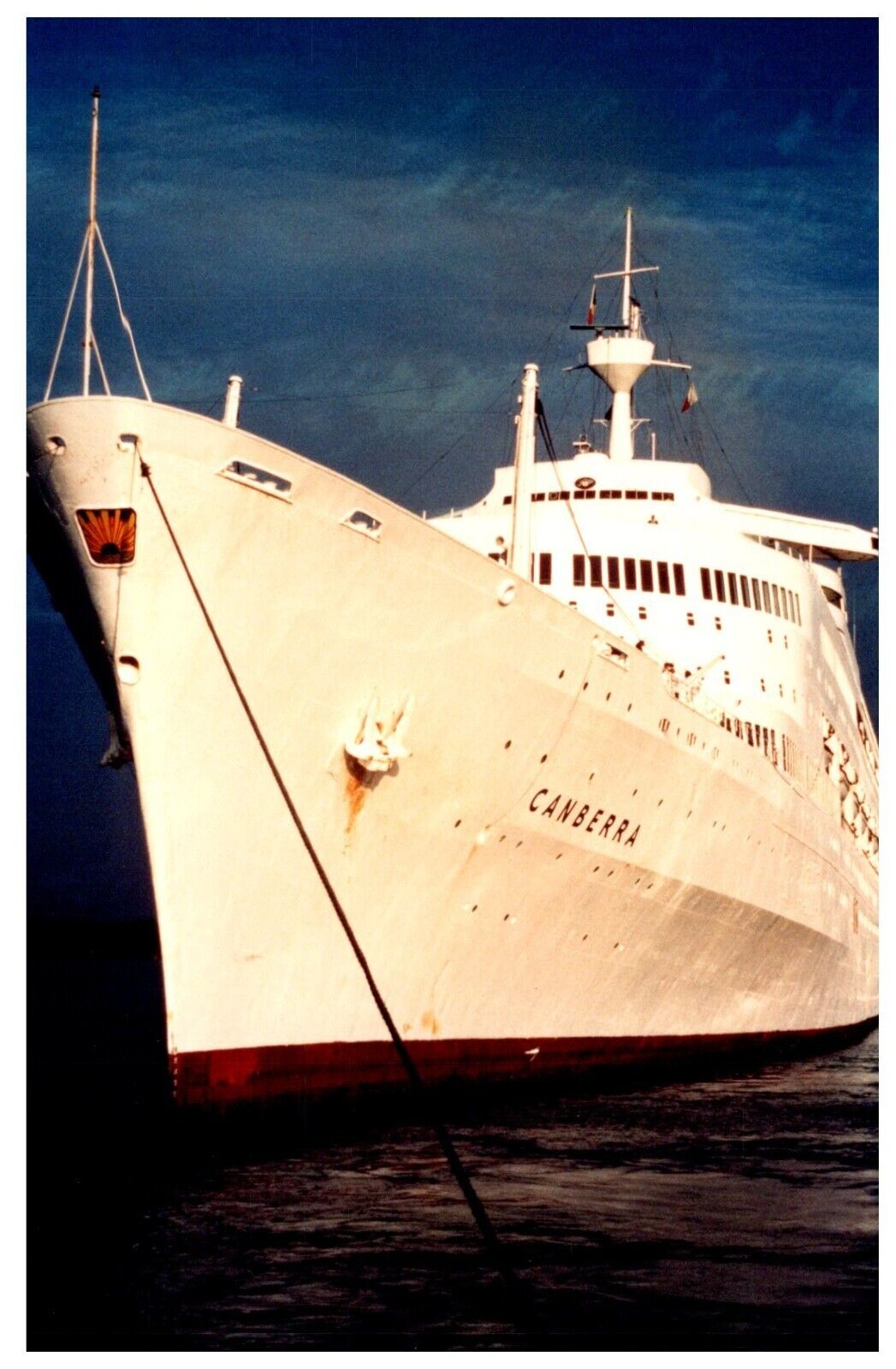 Canberra Cruise Ship P&O Fleet Orient Line Vintage Photograph 4\