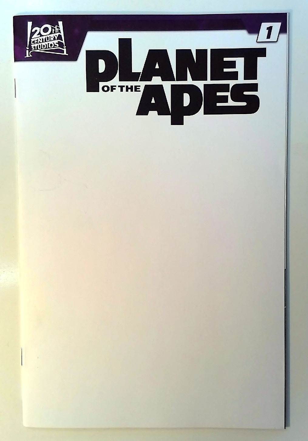 Planet of the Apes #1f Marvel (2023) NM Blank Sketch Cover 1st Print Comic Book