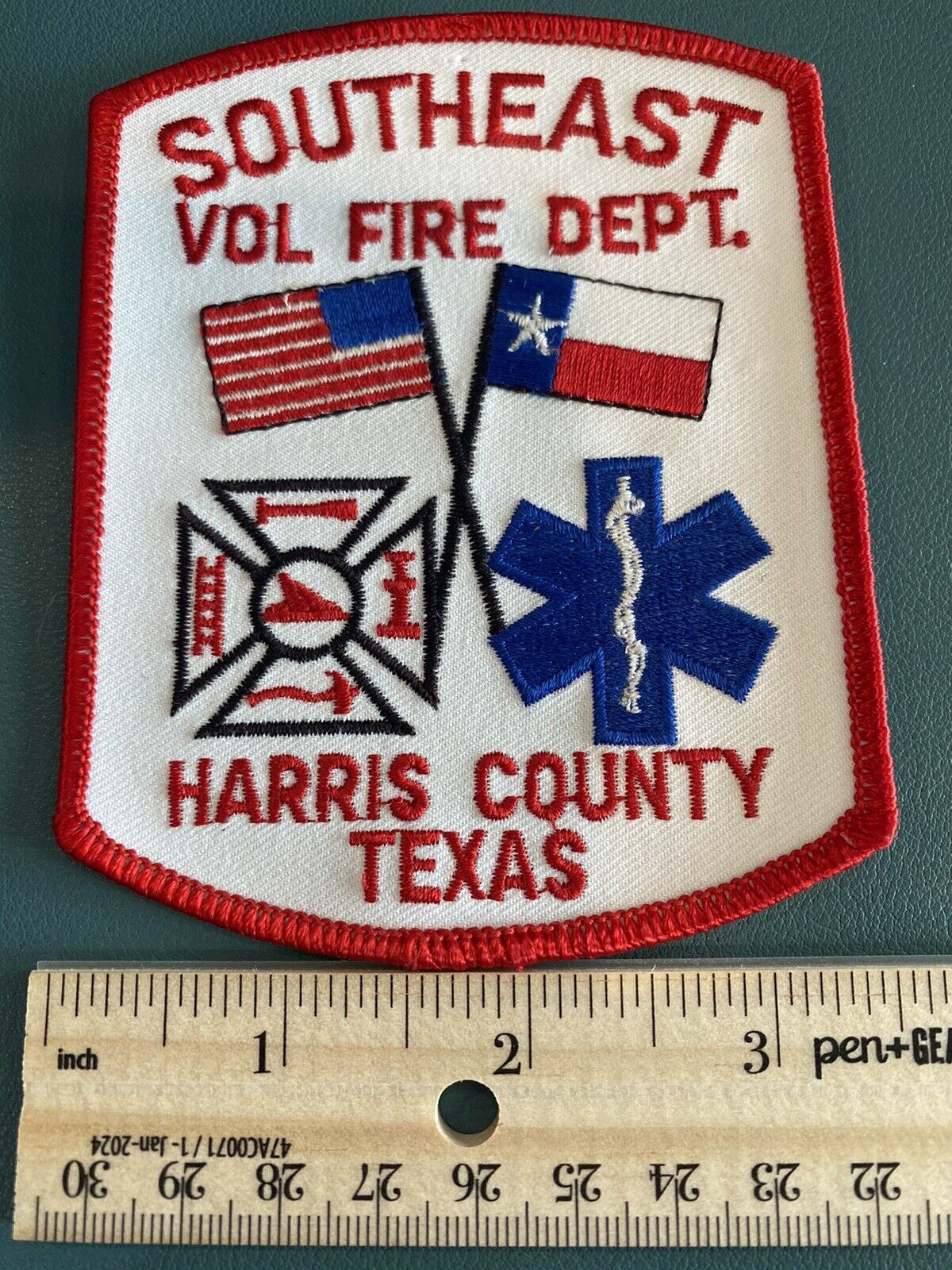 Southeast Volunteer Fire Department Harris County Texas TX Patch