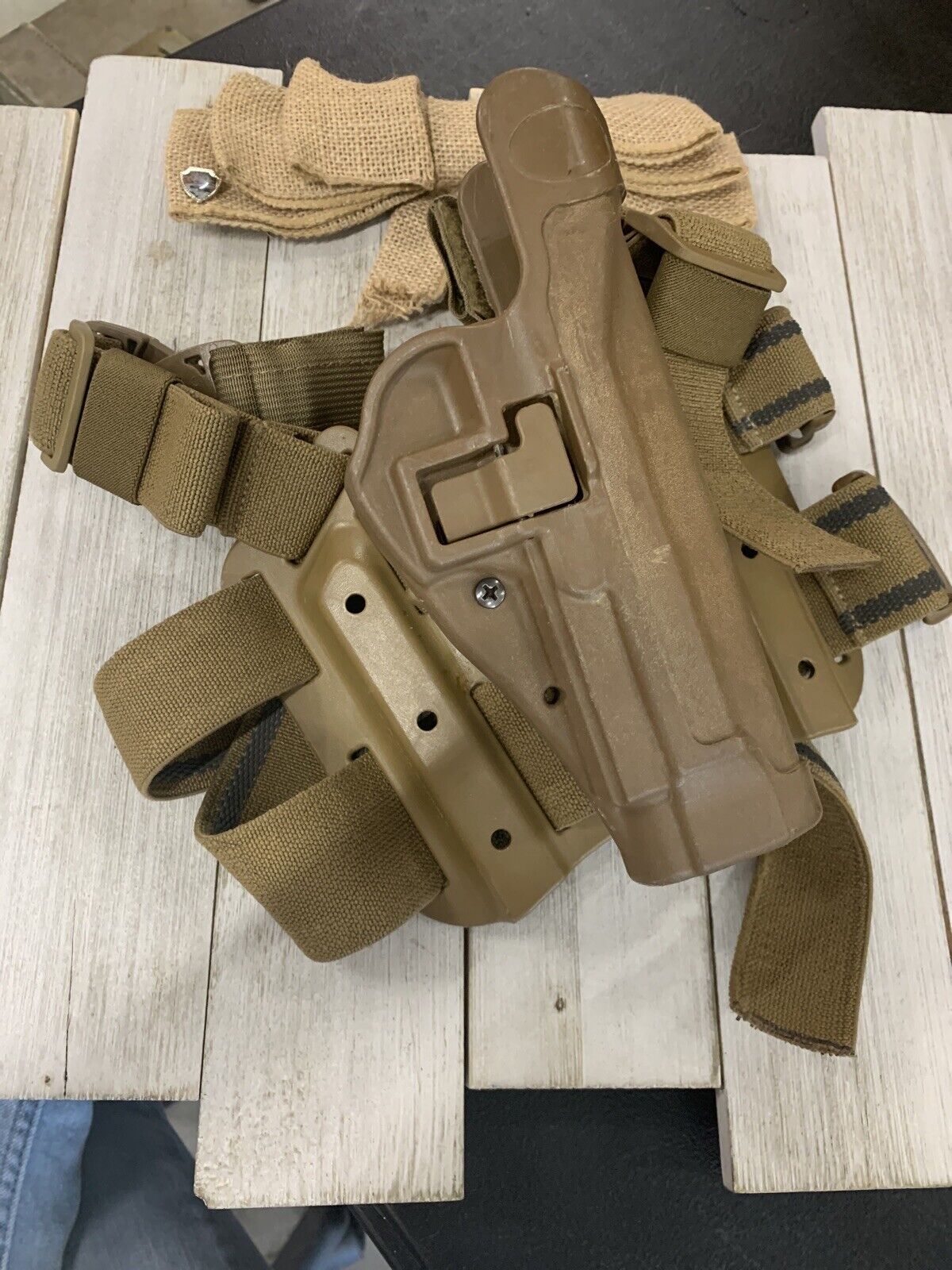 Blackhawk Quick Disconnect Holster And Tactical Holster Platform Assembly