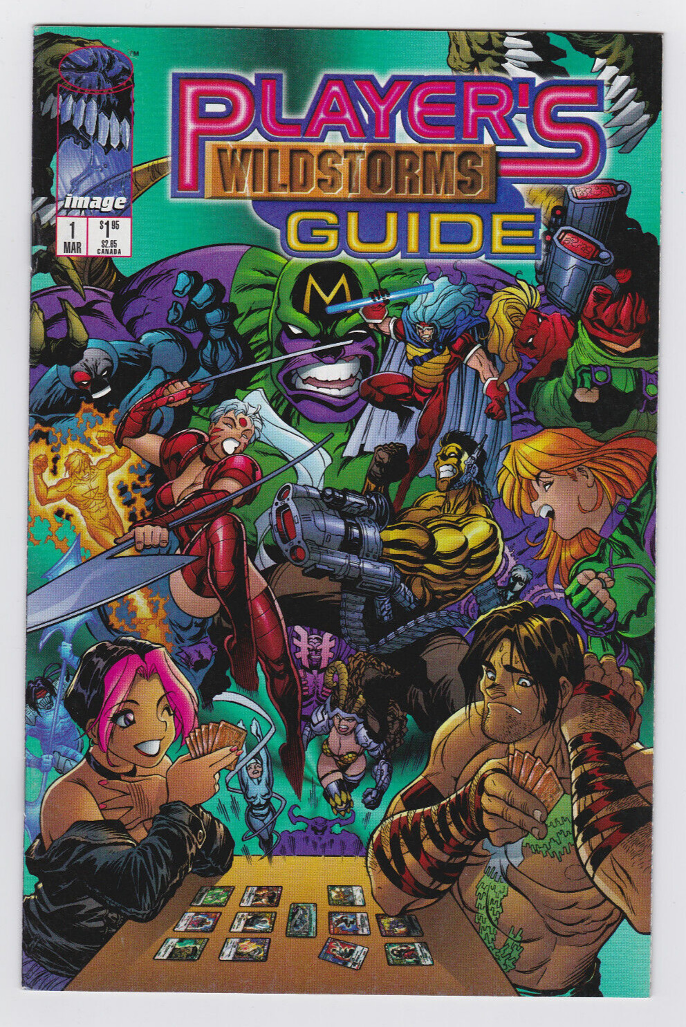 Wildstorms Player\'s Guide 1 Image Comics 1996 VF
