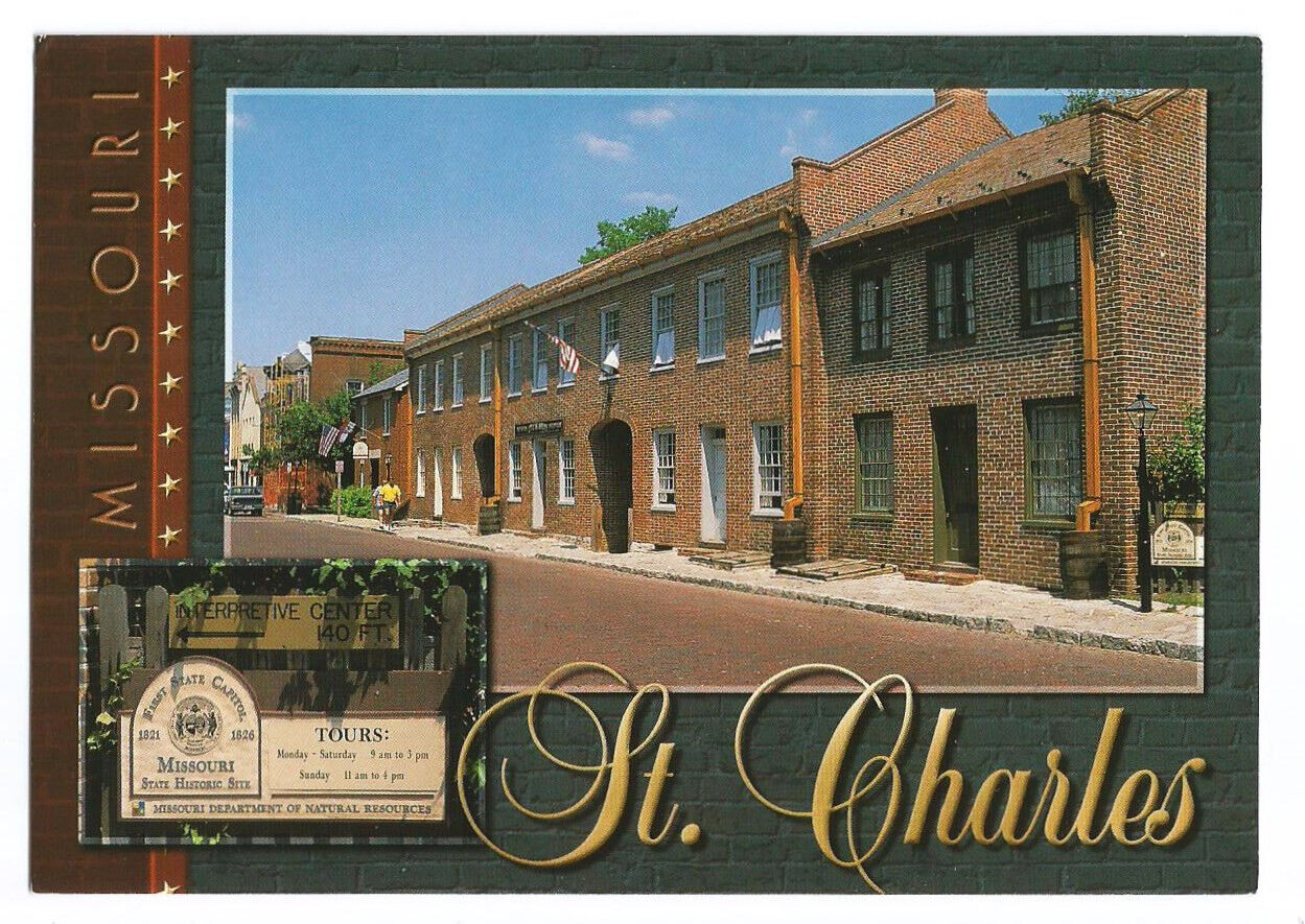 St Charles Missouri MO Postcard