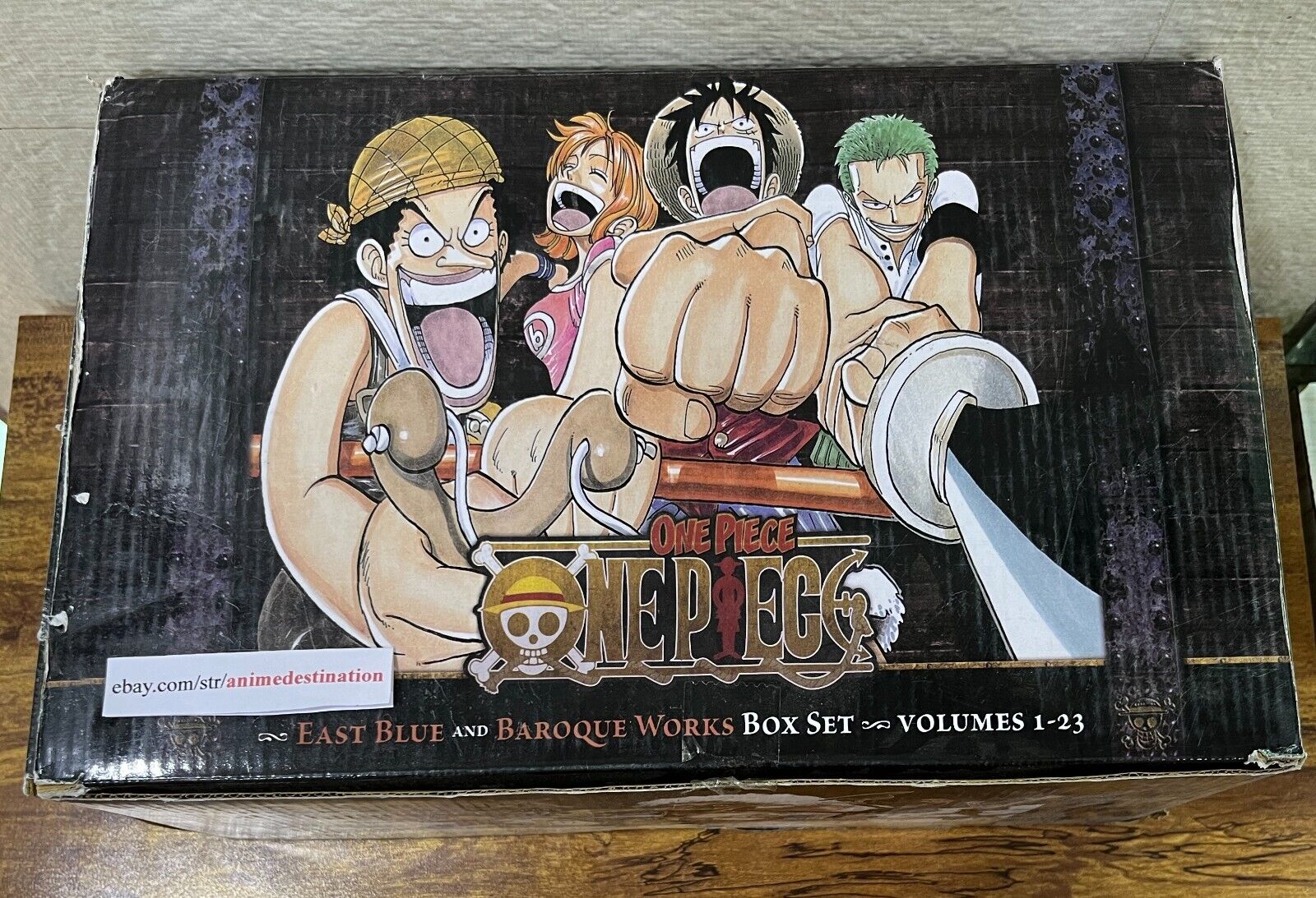 One Piece Boxset Vol 1 (1-23) By Eiichiro Oda (Paperback) in English
