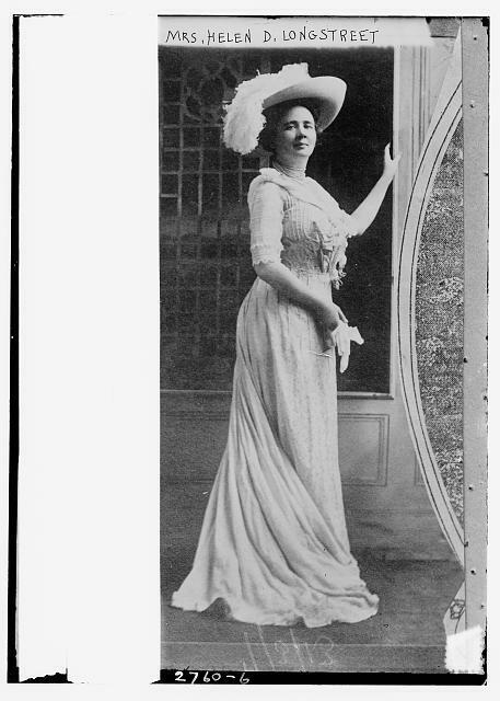 Mrs. Helen Dortch Longstreet,1863-1962,widow of General James Longstreet