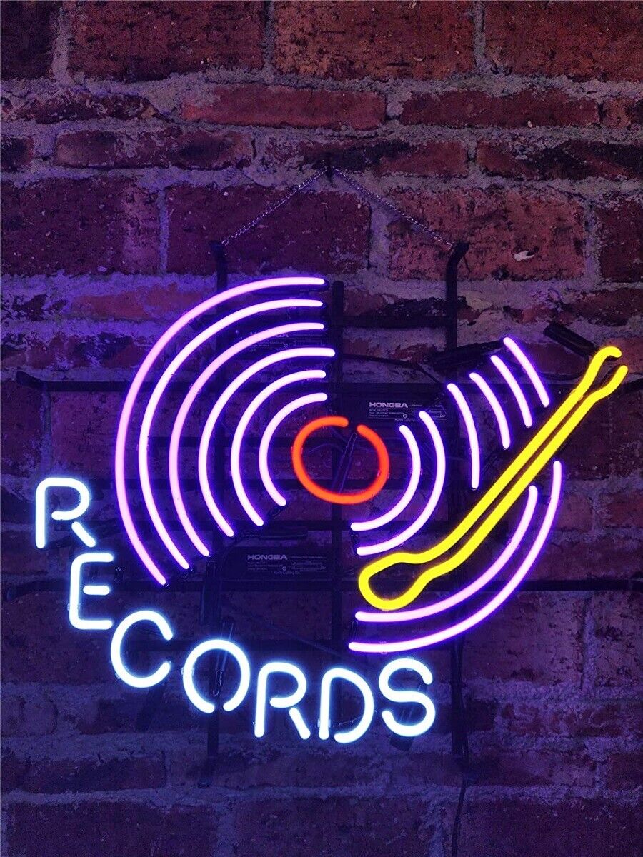 Records Music Disco Neon Light Sign 20\