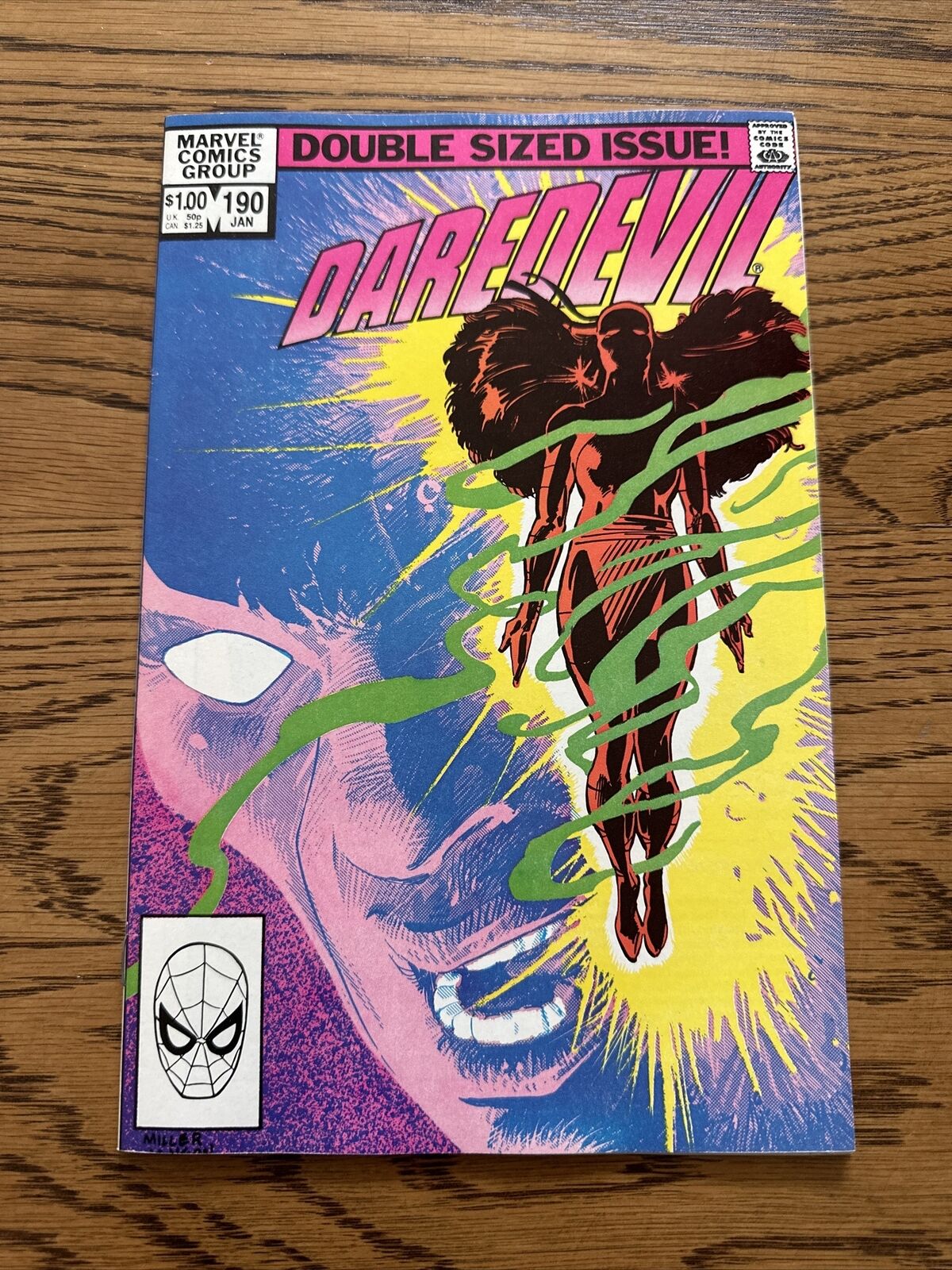 Daredevil #190 (Marvel Comics 1983) Frank Miller - Elektra Reborn NM