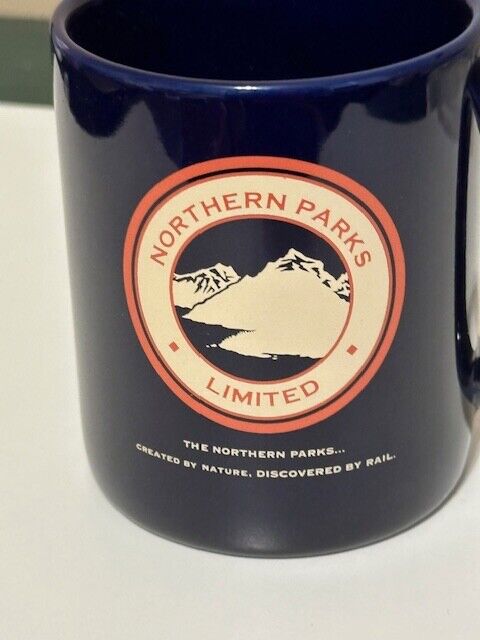 VINTAGE Northern Parks Limited Logo Cobalt Blue  Coffee Mug