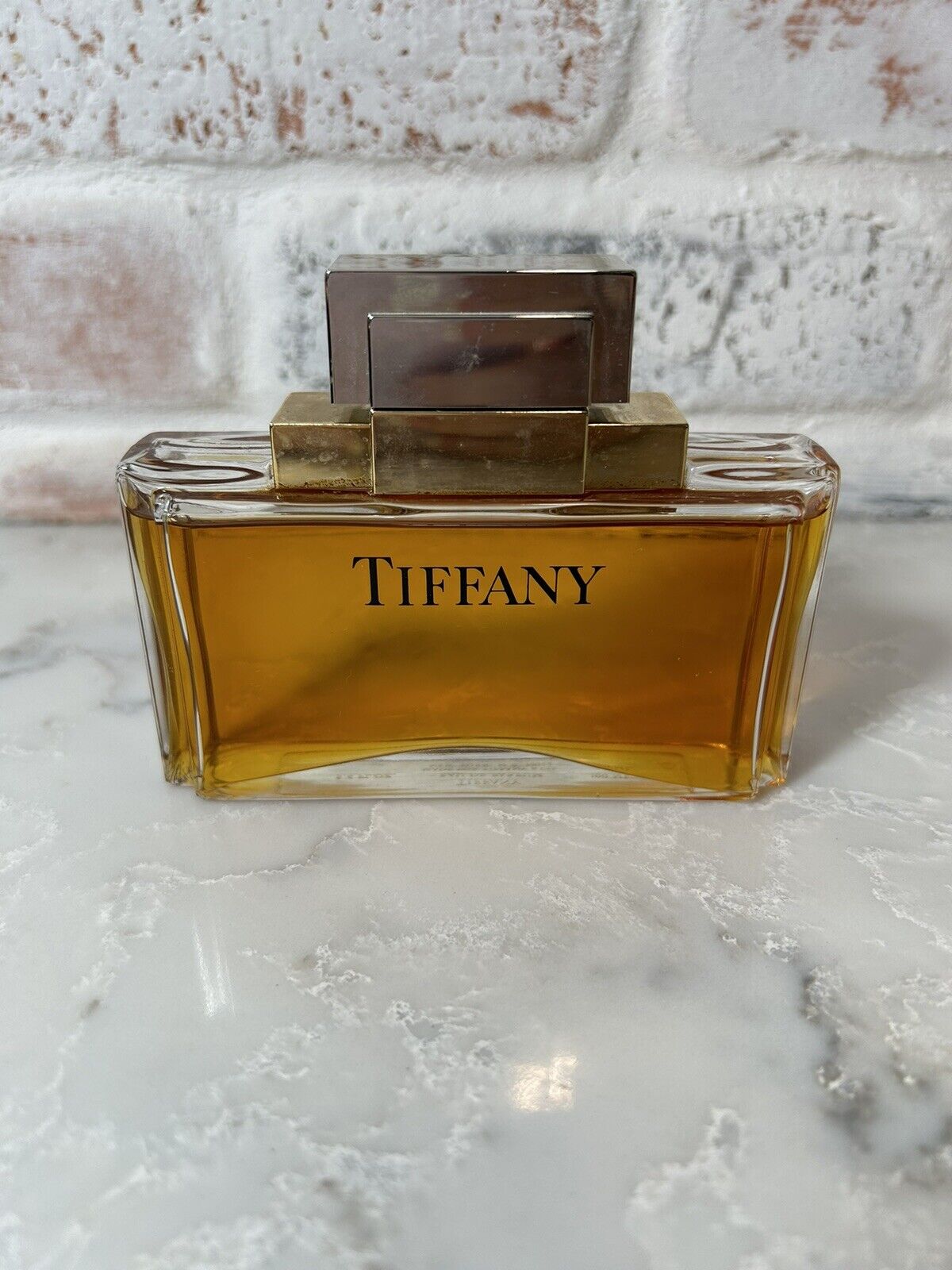 Vintage Tiffany Eau De Parfum Perfume 3.4 Fl Oz 100 Ml Bottle Almost Full