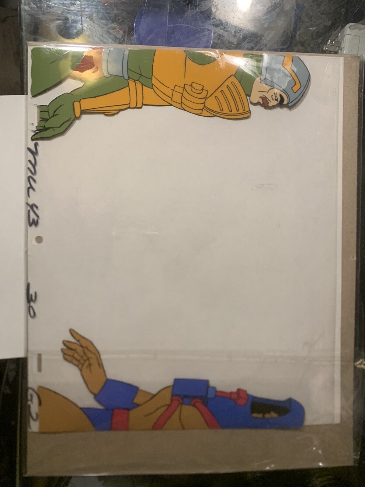 He-Man Masters of the Universe Animation Production Cel -