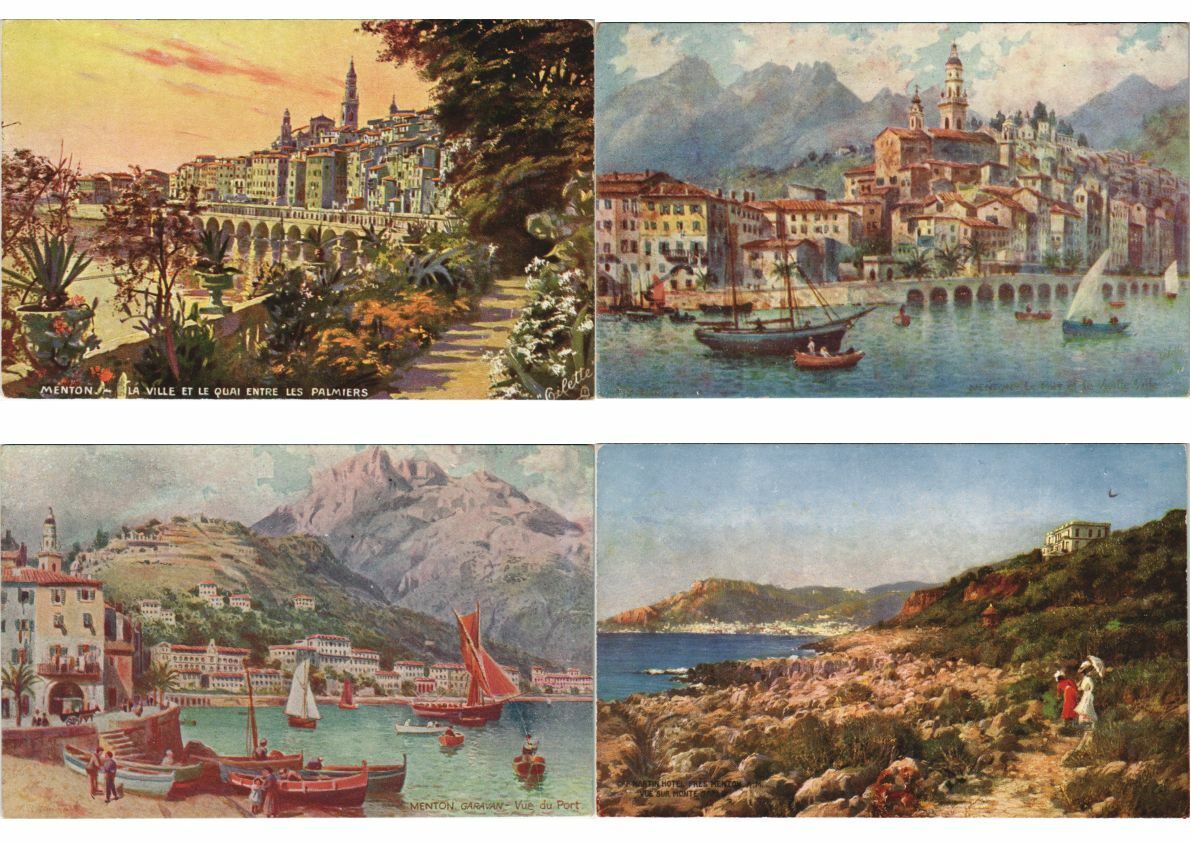 CHIN FRANCE 40 Vintage Postcards Publisher TUCK OILETTE (L2993)
