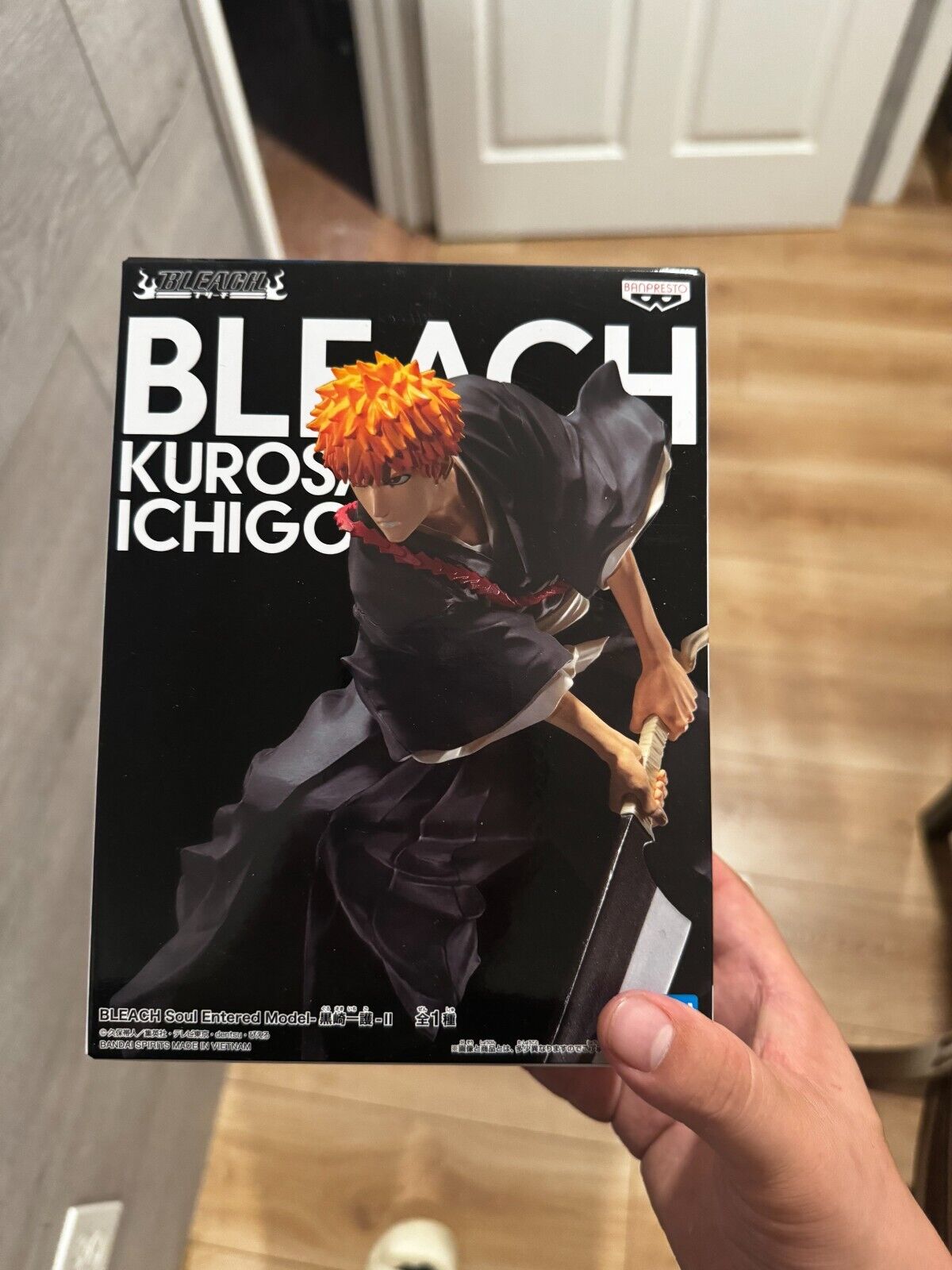 BANDAI Bleach Soul Entered Model -Ichigo Kurosaki- Figure Brand New Sealed