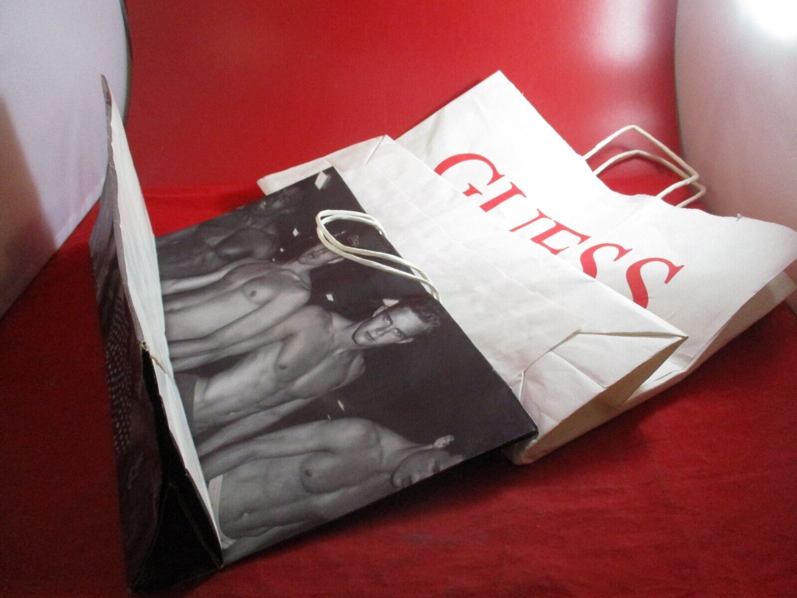 Abercrombie & Fitch + Guess Factory Store 1990s Shopping Bag