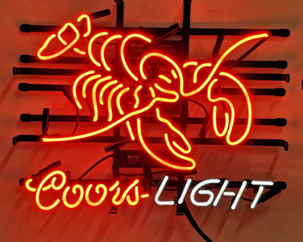 Lobster Light Beer Neon Sign 19\