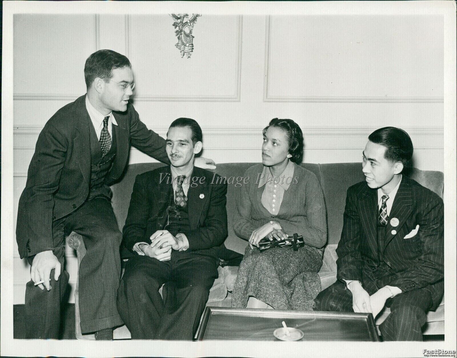 1937 American Student Union Convenes At Vassar College Ny Education 7X9 Photo
