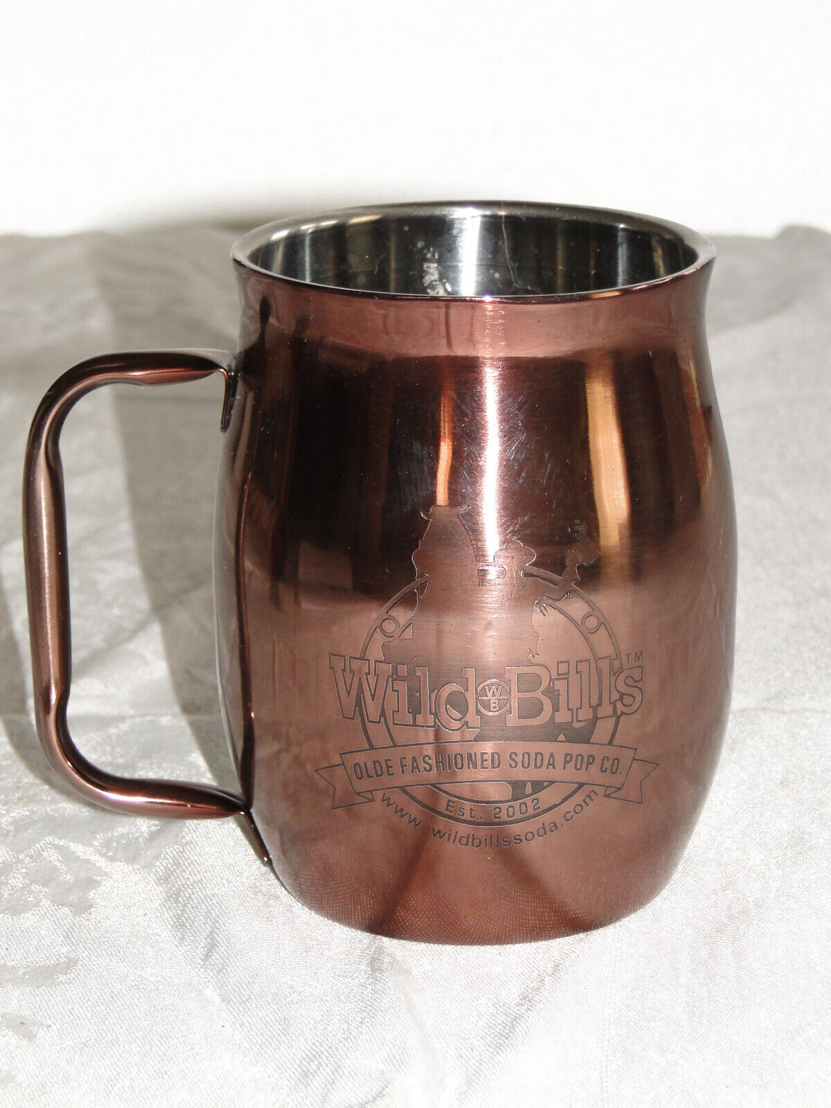 Wild Bill's Olde Fashioned Soda Pop Co. Stainless Steel 20oz Mug