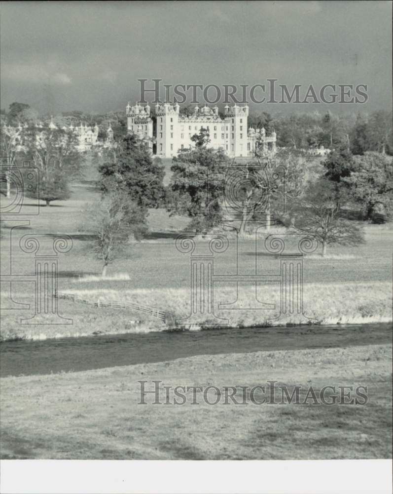 1984 Press Photo Floors Castle in Kelso, Scotland - afa43959