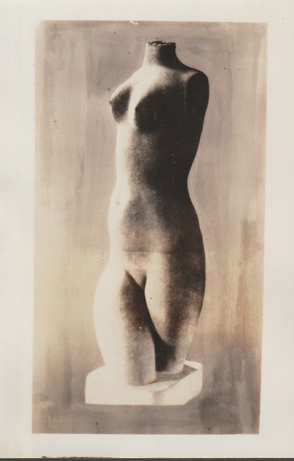 VINTAGE PHOTOGRAPH OF TORSO BY FRANK DOBSON