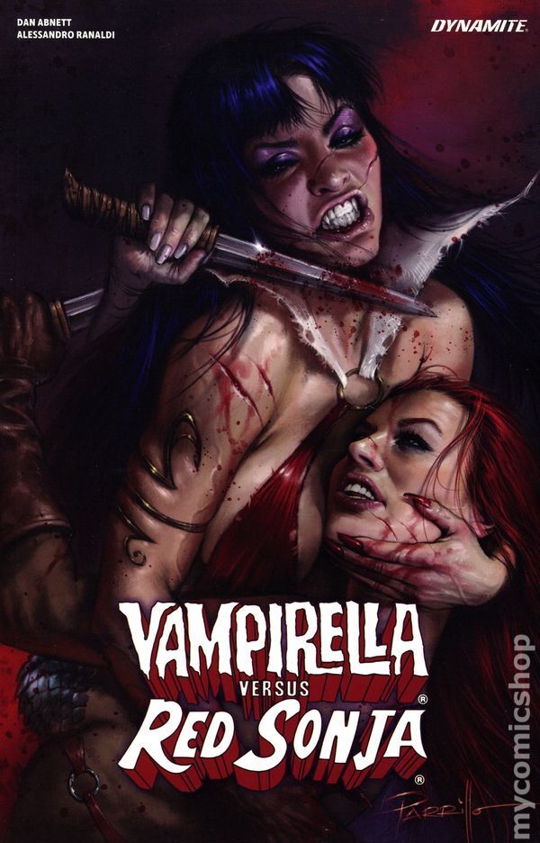 Vampirella vs. Red Sonja TPB #1-1ST NM 2024 Stock Image