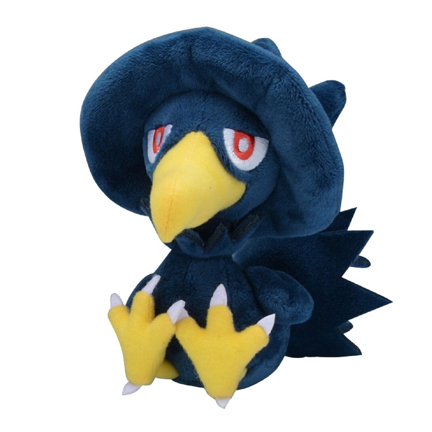 Pokemon Center Fit Plush Doll - Murkrow 6¼in Dark Crow Johto #198 Go Japan Ver