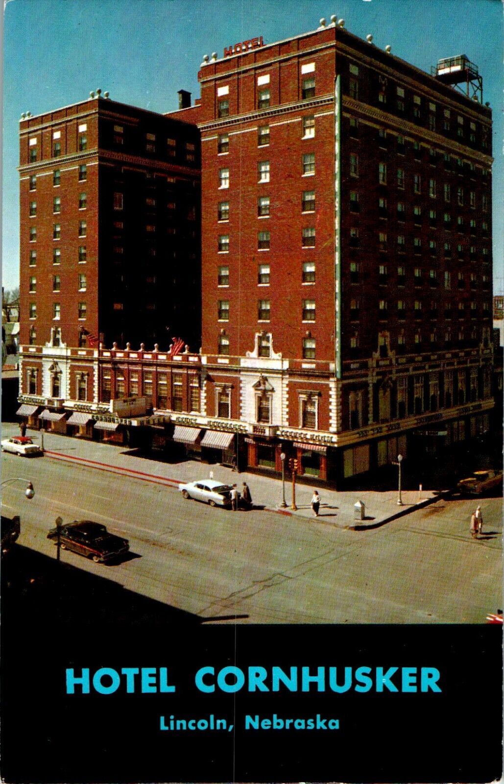 Cornhusker Hotel, Lincoln, Nebraska NE chrome Postcard