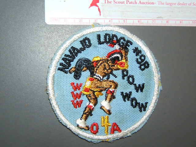 Boy Scout OA 98 Navajo activity patch H-1934T