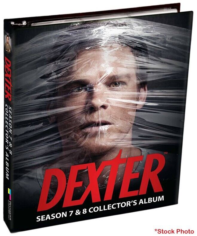 Dexter Seasons 7 & 8 ~ OFFICIAL COLLECTOR'S BINDER/ALBUM w/promos