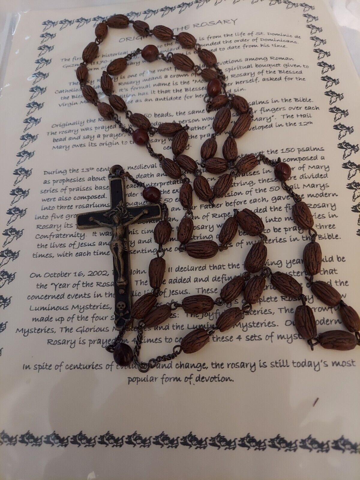 Museum Pre Civil War Rosary Found In Shipwreck Authentic Family Heirloom 