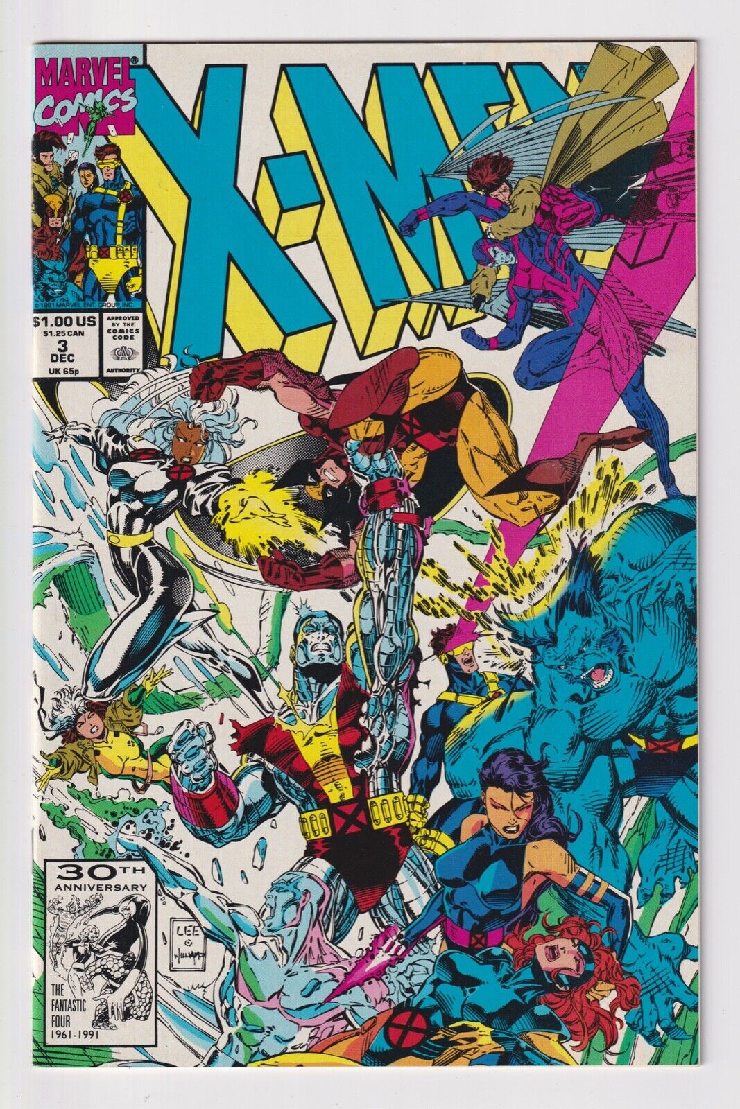 CLEARANCE BIN: X-MEN VG 1991 MARVEL comics sold SEPARATELY BIN 0820