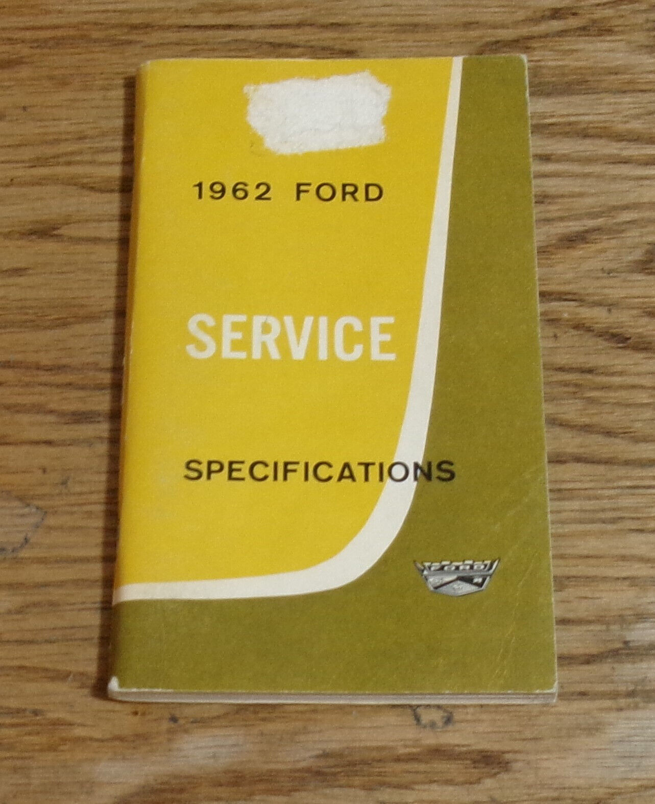 Original 1962 Ford Car & Truck Service Specifications Manual 62 Thunderbird