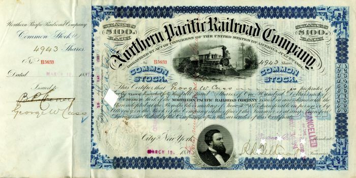 Northern Pacific Railroad Co. - Northern Pacific RR Archives