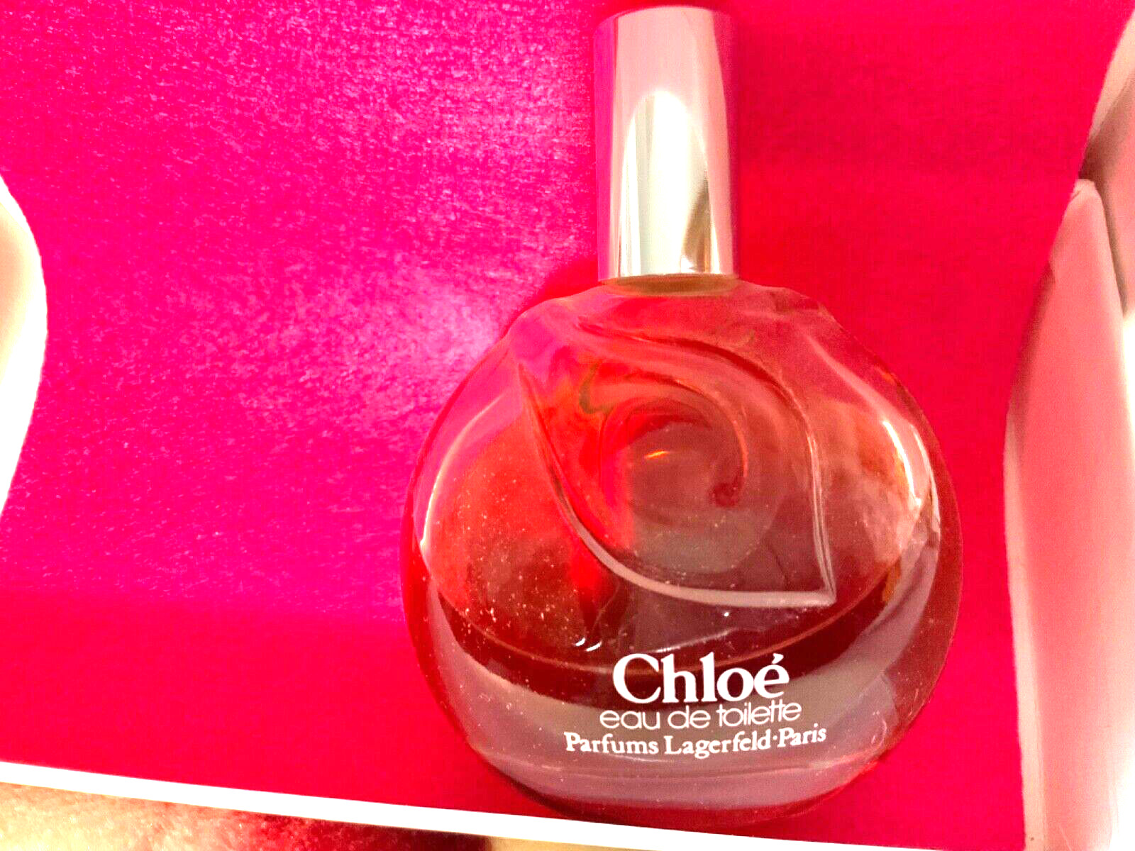 Vintage Chloe Eau de Toilette Parfume Paris Spray /60% Full