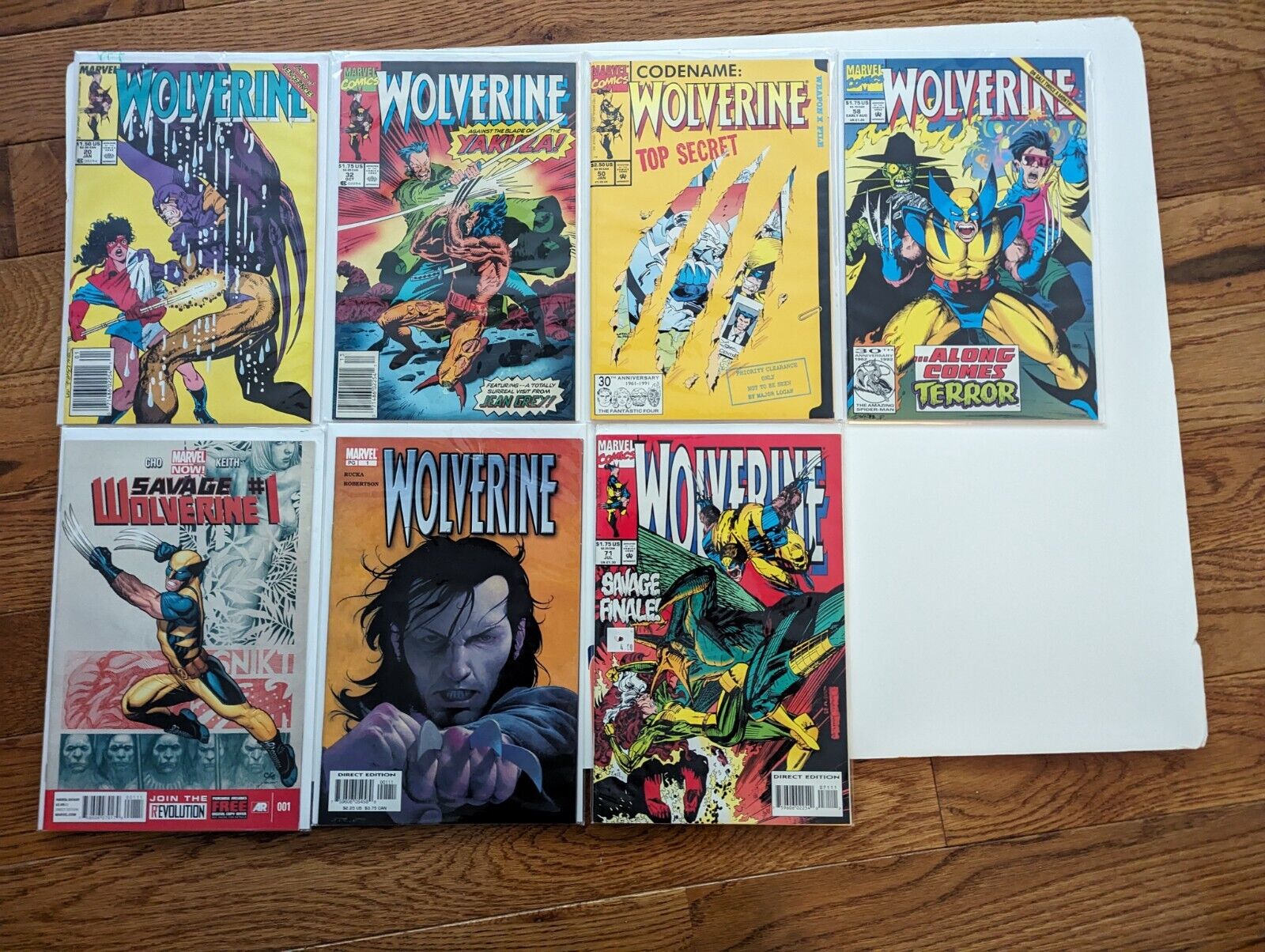 Wolverine Lot Mixed not cgc