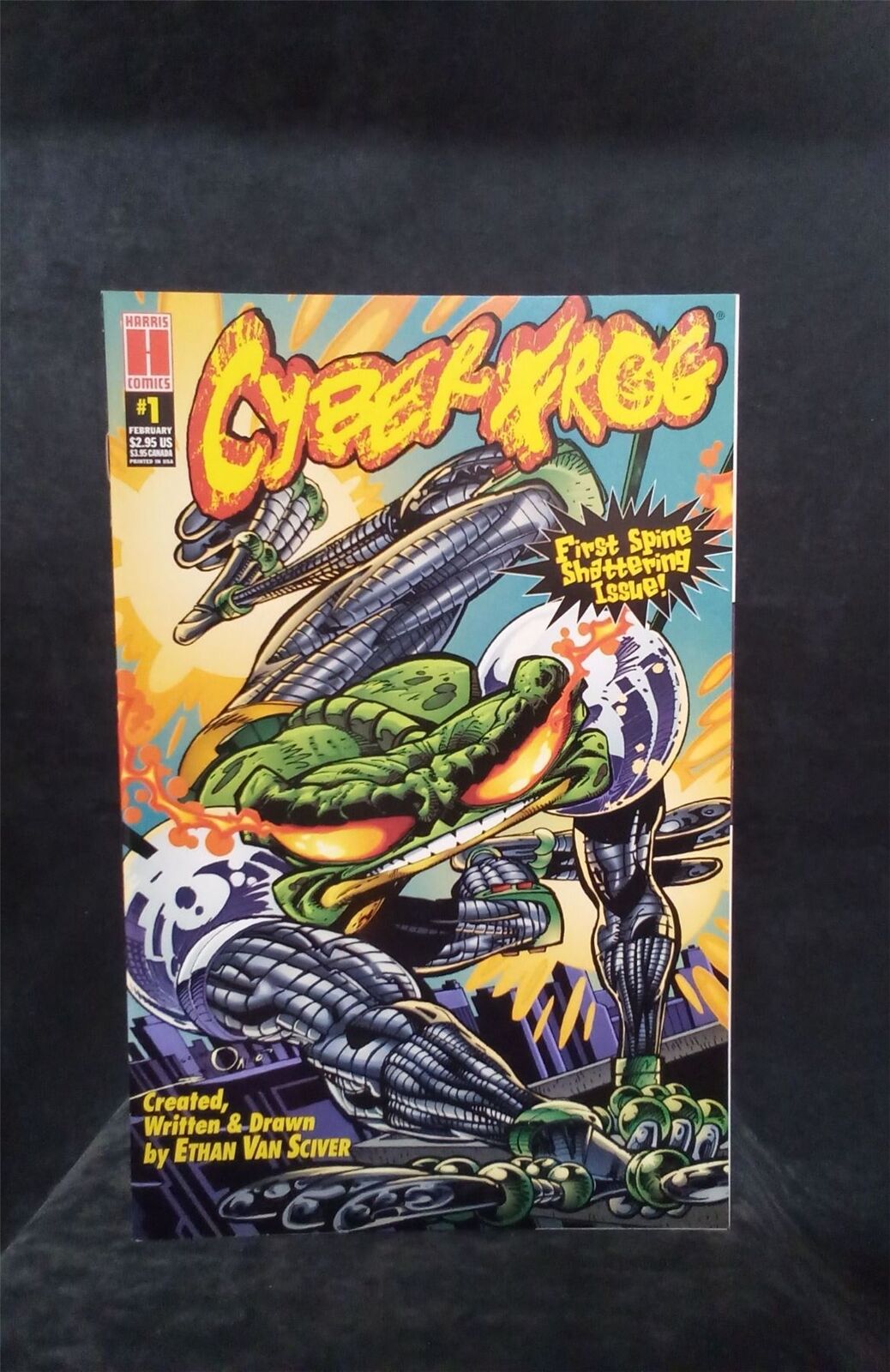 Cyberfrog #1 1996 harris-comics Comic Book 