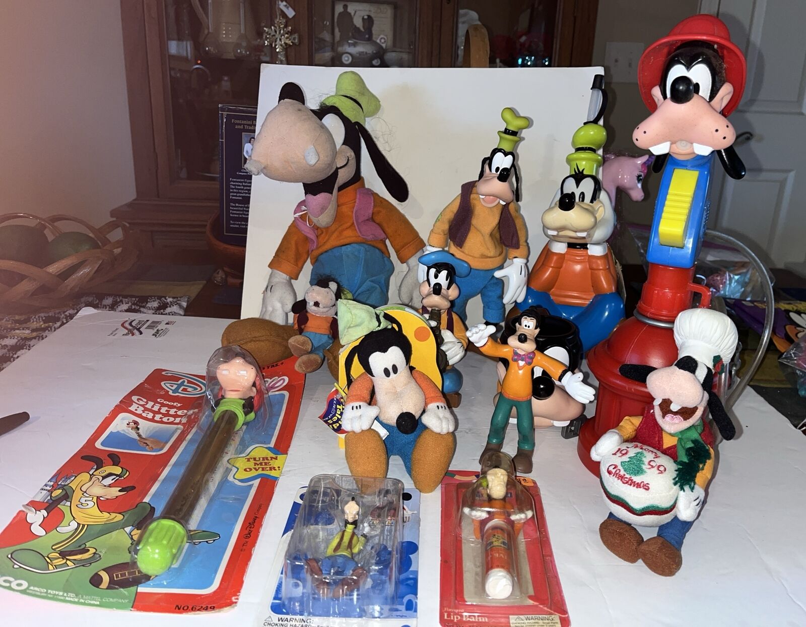 Disney Goofy Of All Variety And Years Lot  13 Toys  Some NWT Lot #1 Vtg