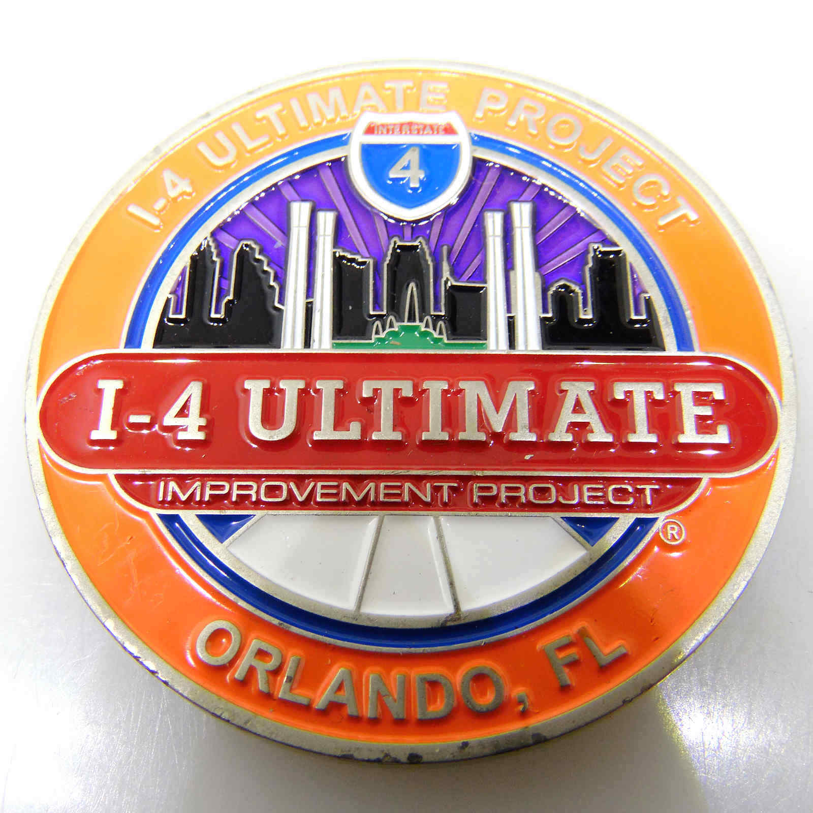 1-4 ULTIMATE PROJECT ORLANDO FL CHALLENGE COIN