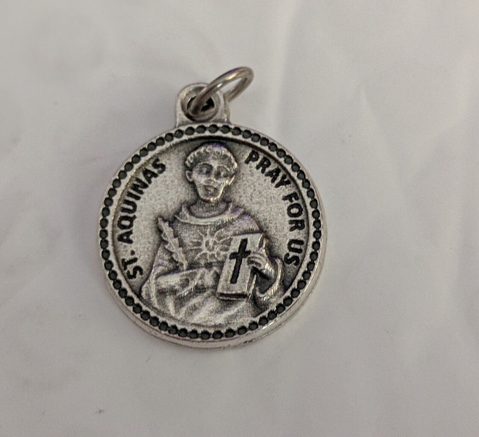 Saint Thomas Aquinas,   Patron Saint Of Students, Religious Medal