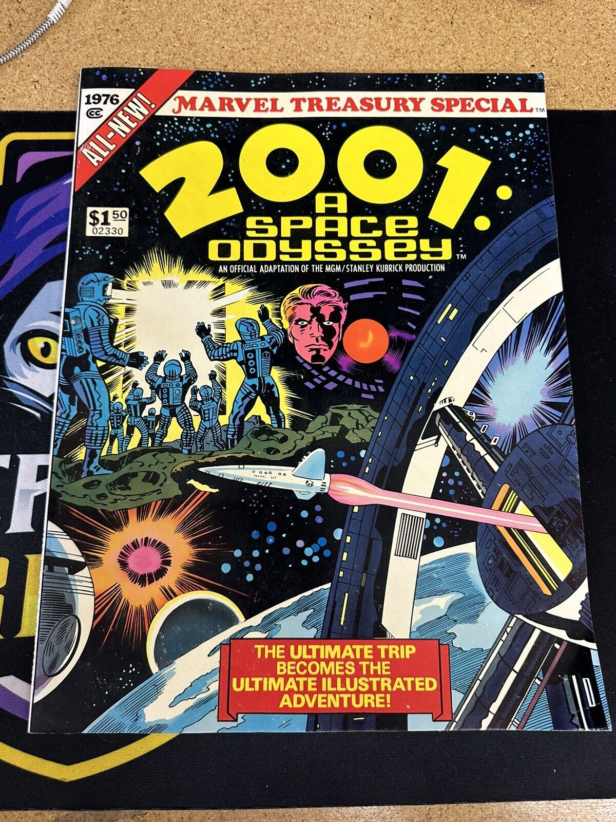 2001: A Space Odyssey #1 Treasury Special (Marvel 1976) Jack Kirby VG🔥