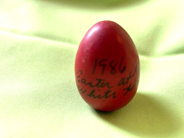 Vintage Easter Egg from the White House (1986)