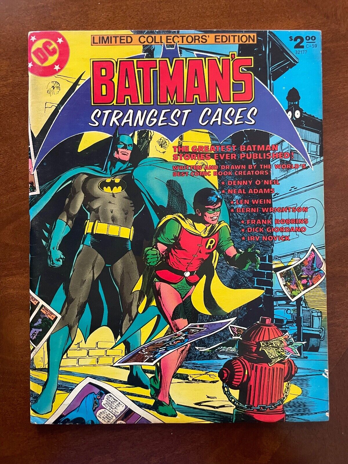 Limited Collector's Edition C-59, DC (1978), VF-(7.5) - Batman's Strangest Cases