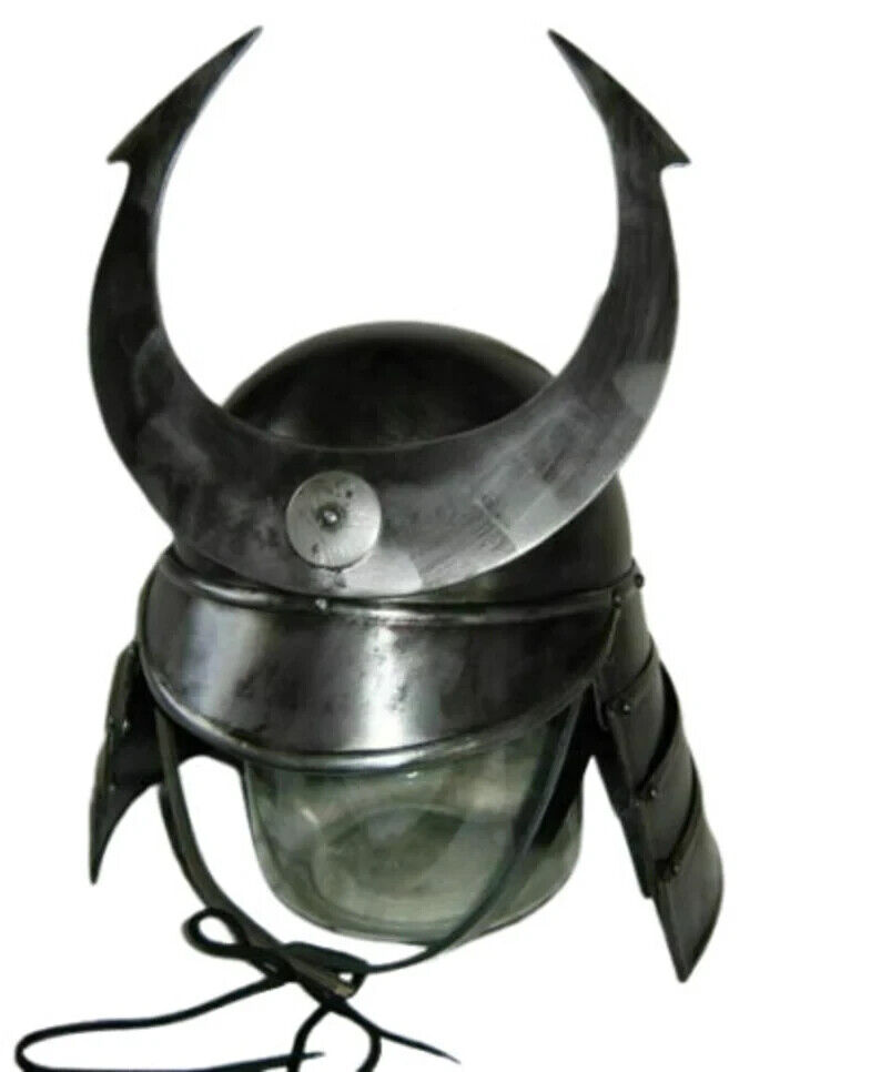Medieval Samurai helmet 18GA Knight Helmet Replica Larp Japanese armor helmet