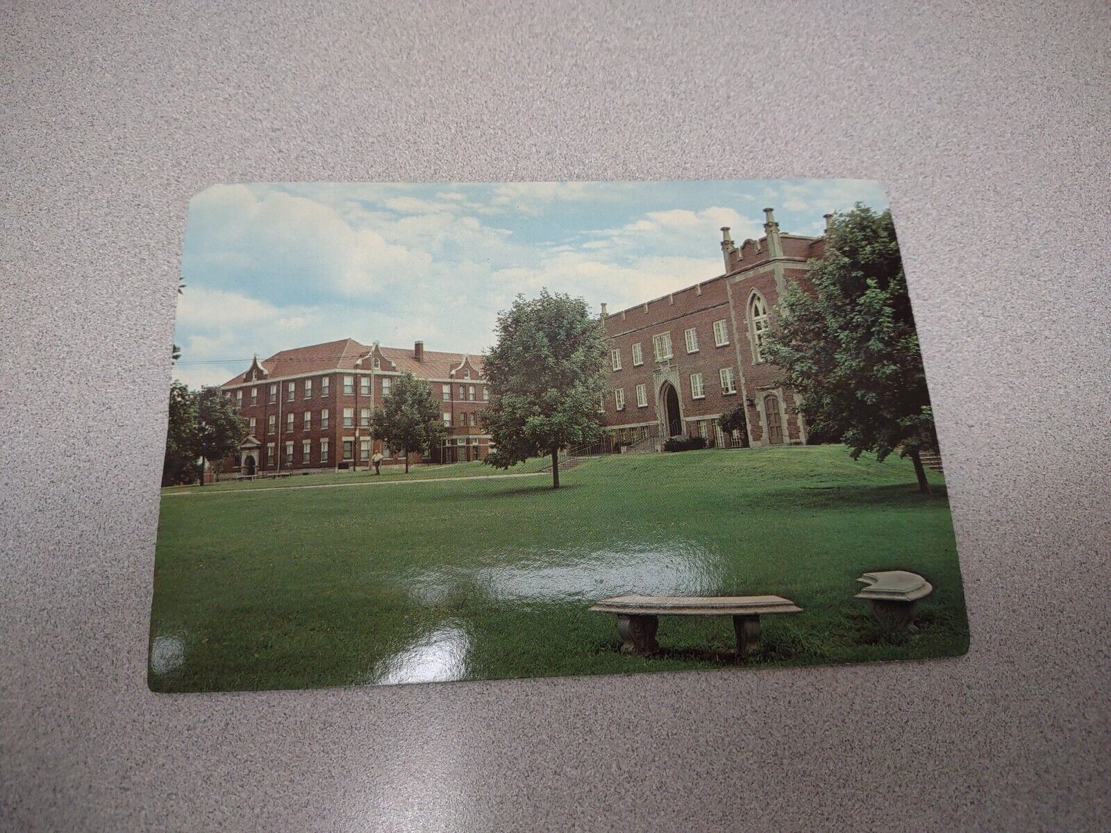 Vintage University of Dubuque Postcard