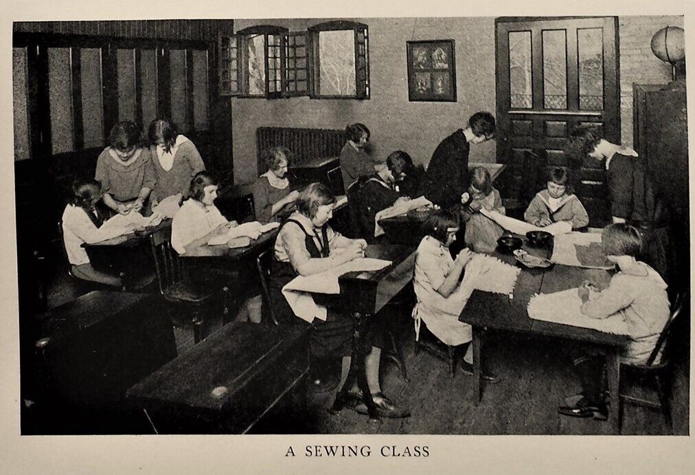 1924 antique GIRLS\' LATIN SCHOOL CATALOG baltimore md College Prep photos names