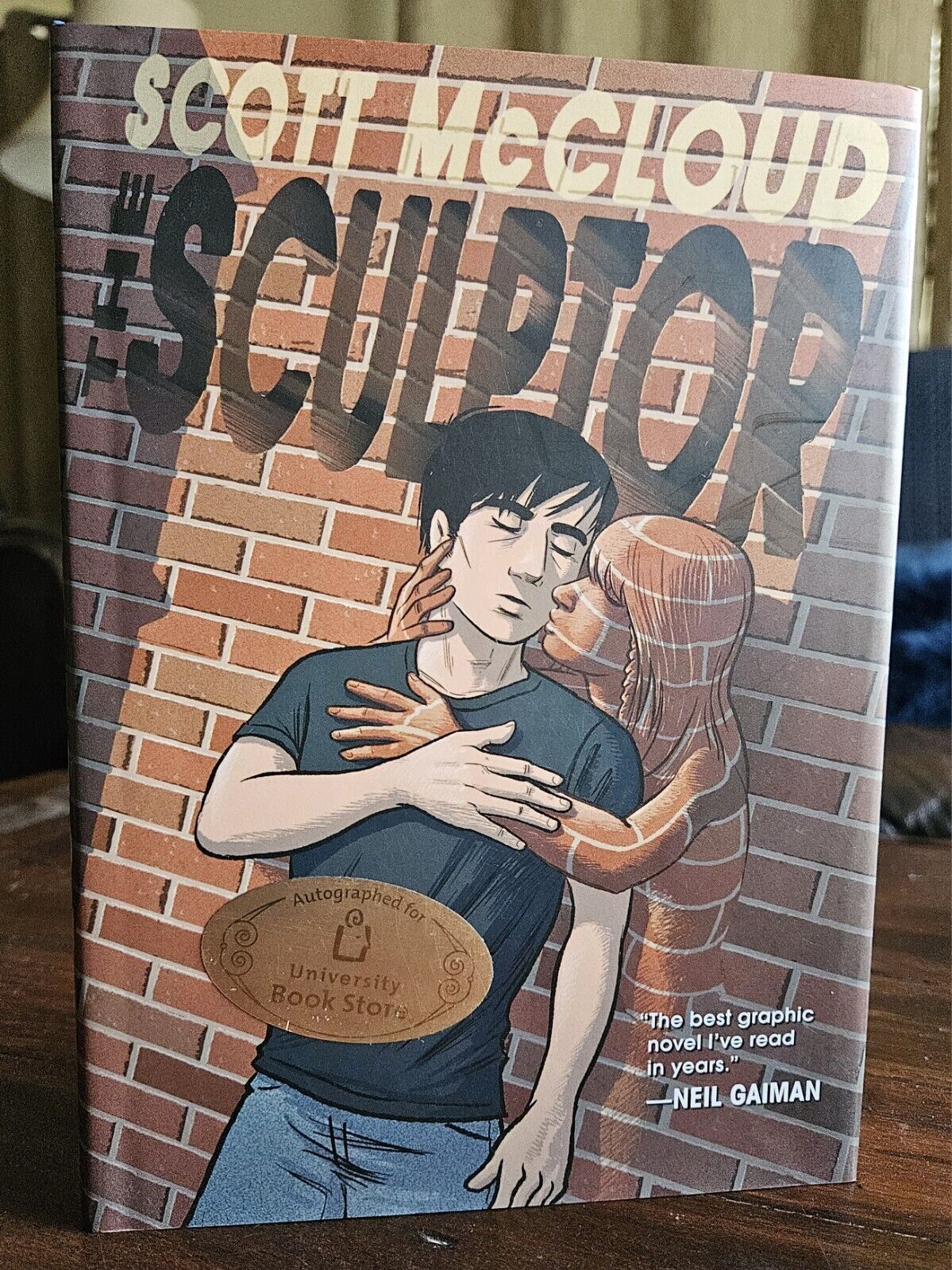 The Sculptor by Scott McCloud (First Second, 2015) *SIGNED* 1st Ed. 1st Printing