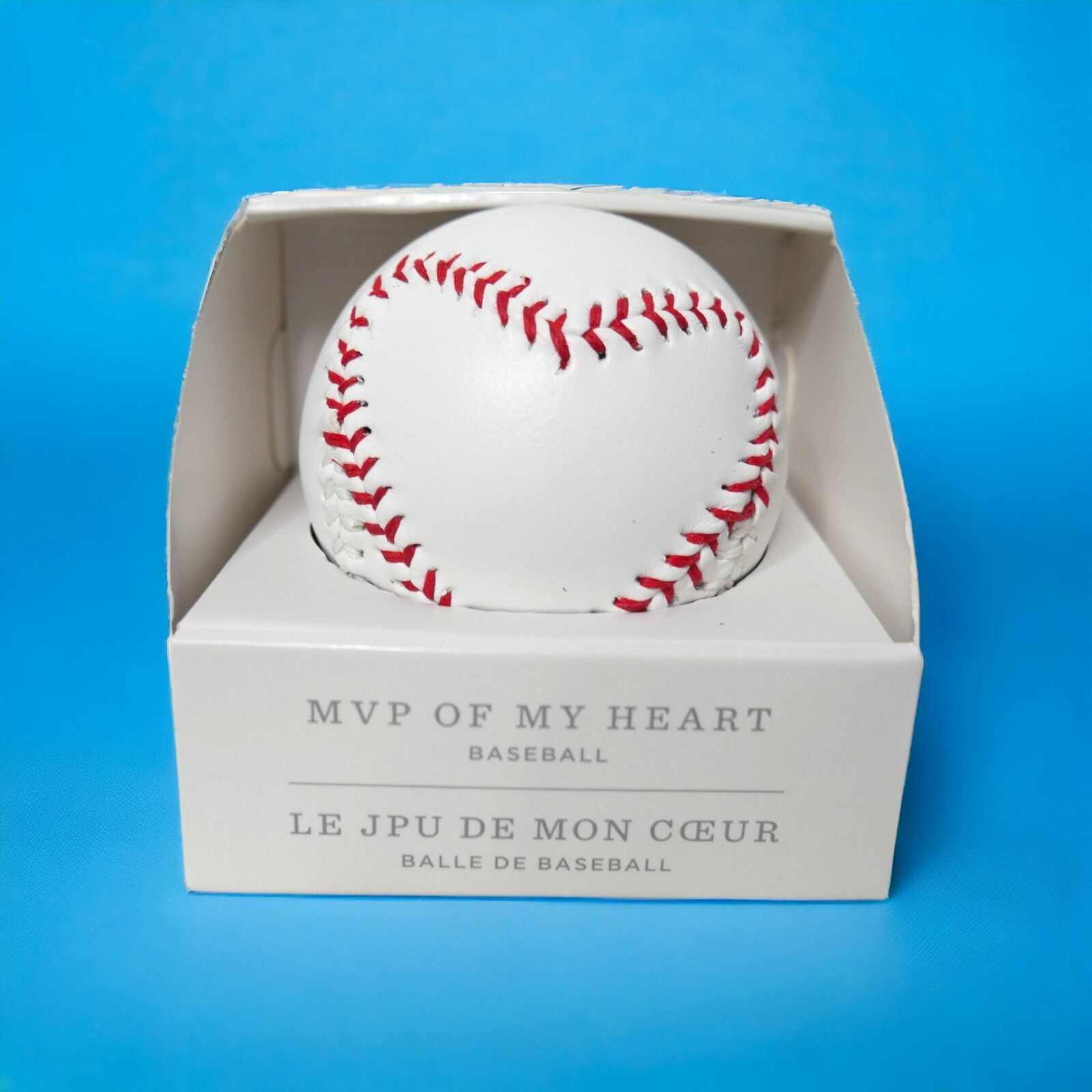 MVP OF MY HEART Stitched BASEBALL Player Hallmark Easter Basket Gift NEW IN BOX
