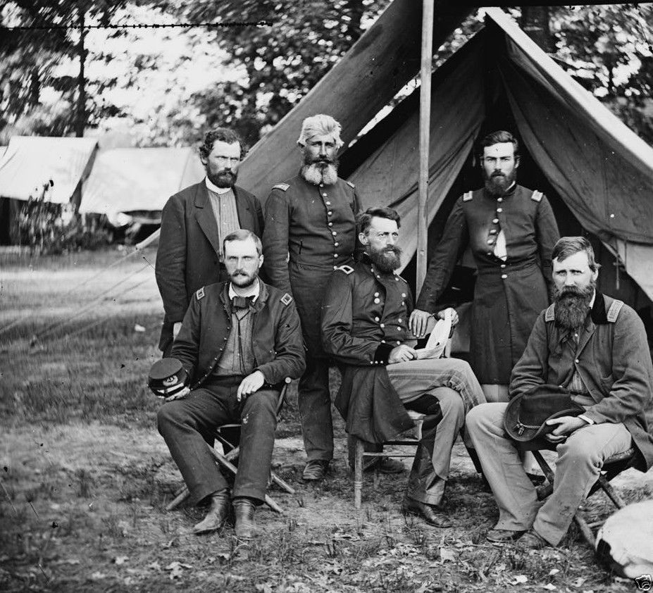 Union General George Stoneman Peninsula Fair Oaks, VA -8x10 US Civil War Photo