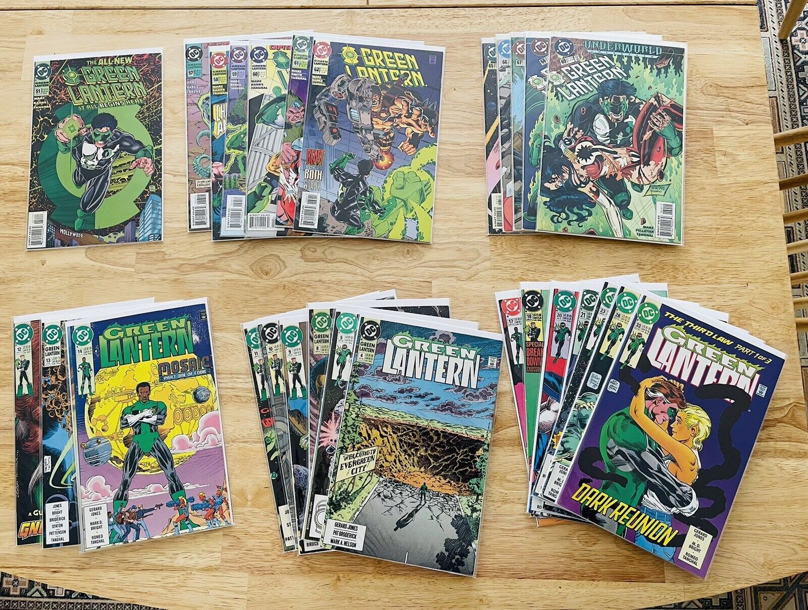 DC Green Lantern Comic Book Lot Hal Jordan Kyle Ryner Guy Gardner 27 Books VF-NM