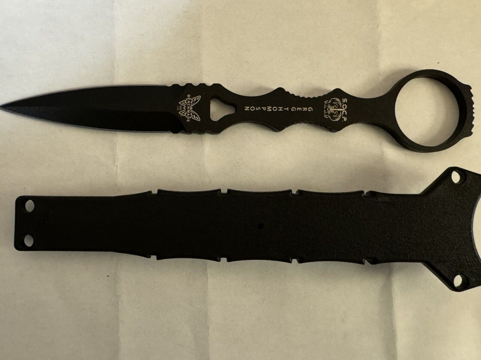 Benchmade 176BK 3.22 inch Dagger - Black