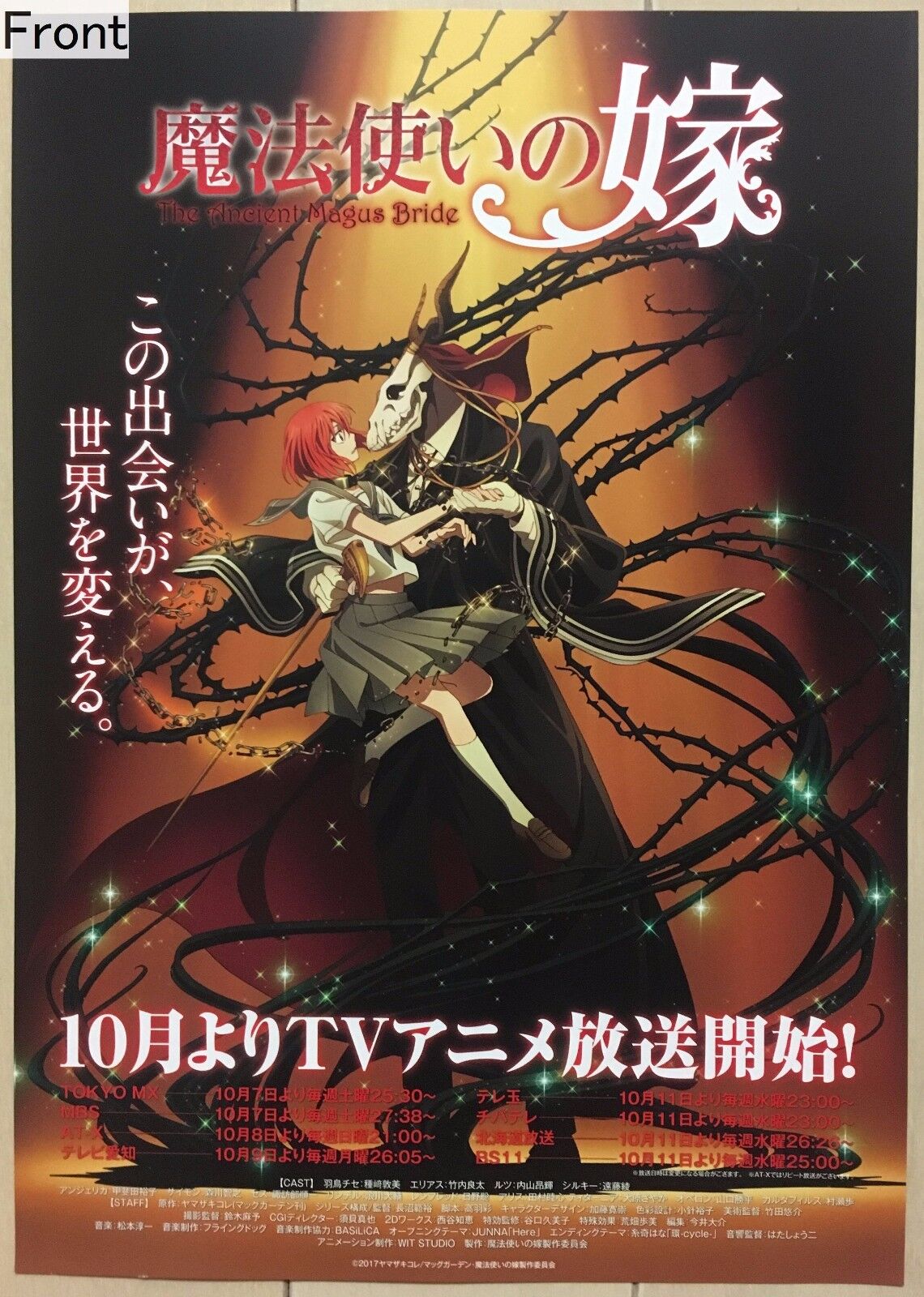 The Ancient Magus\' Bride (2017 TV series) Promotional Poster Type B